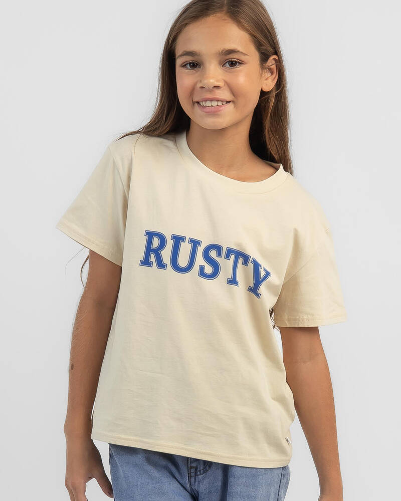 Rusty Girls' Line Relaxed T-Shirt for Womens