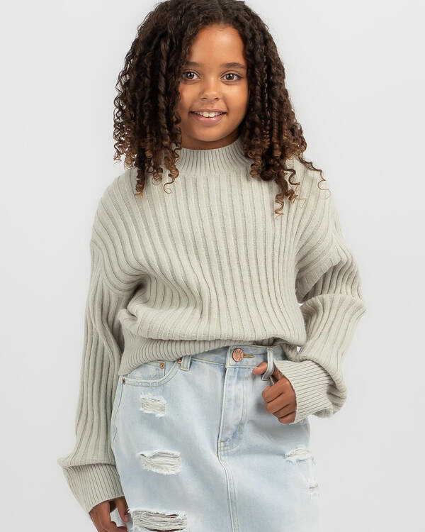 Girls' Cornell Crew Neck Knit Jumper