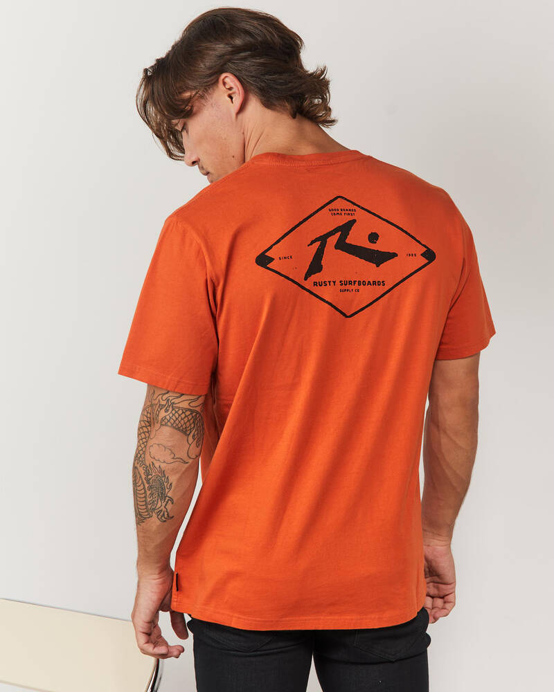 Rusty Wull Wolume T-Shirt for Mens