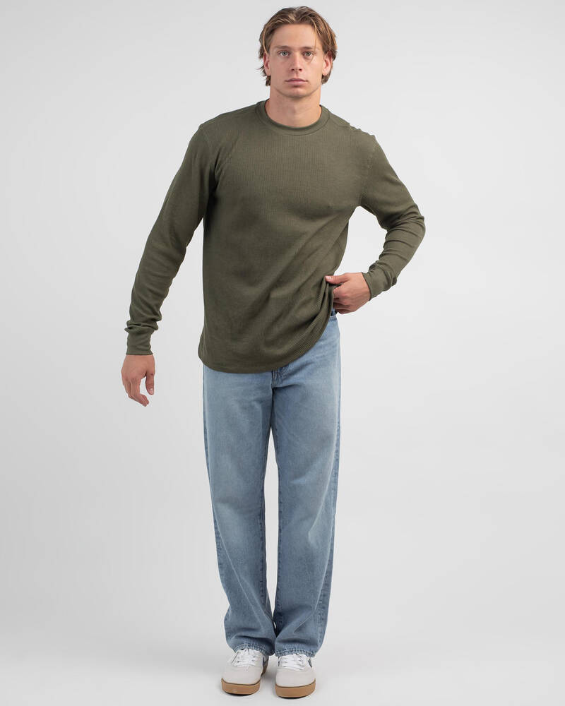 Billabong Essential Thermal Knit Sweatshirt for Mens