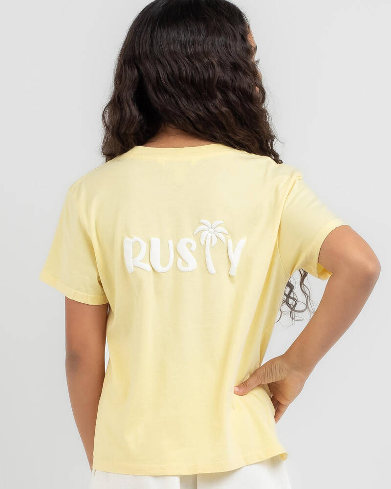 Rusty Girls' Palm T-Shirt for Womens