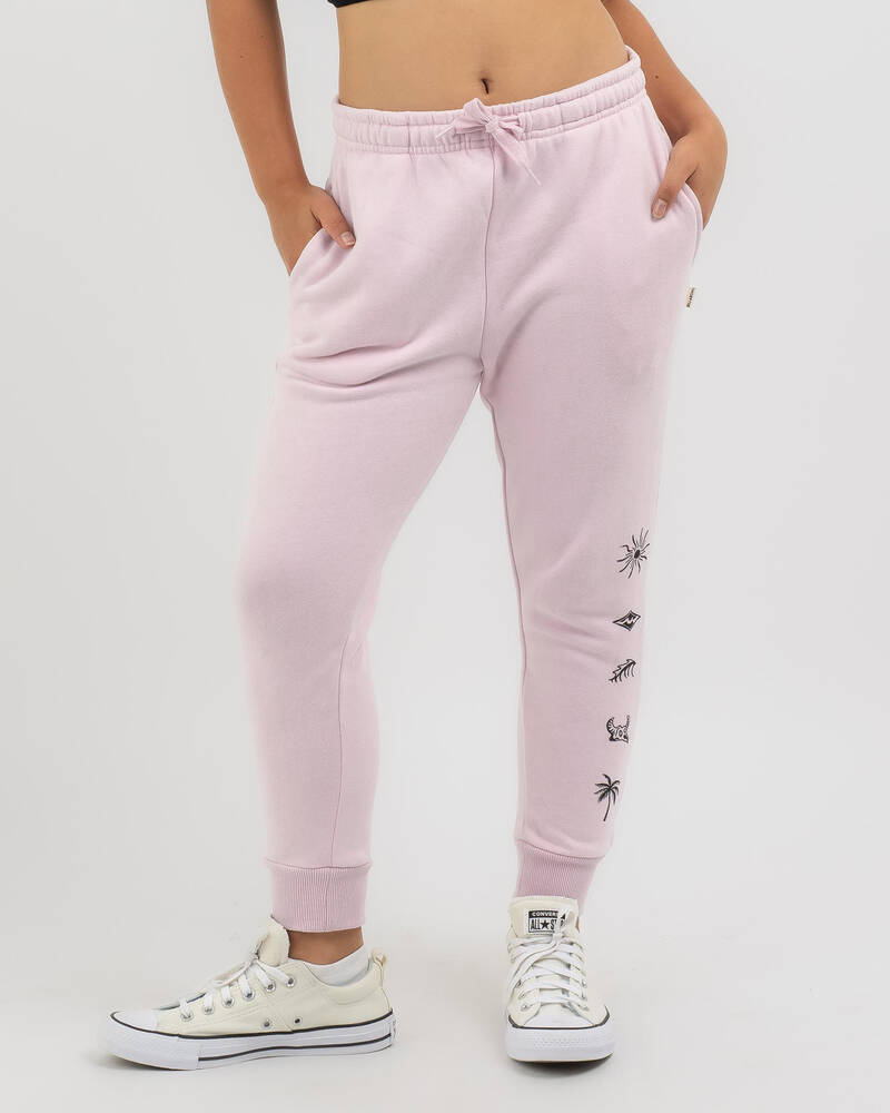 Tommy Hilfiger Girls' Flag Print Track Pants In Exotic Pink - FREE*  Shipping & Easy Returns - City Beach United States