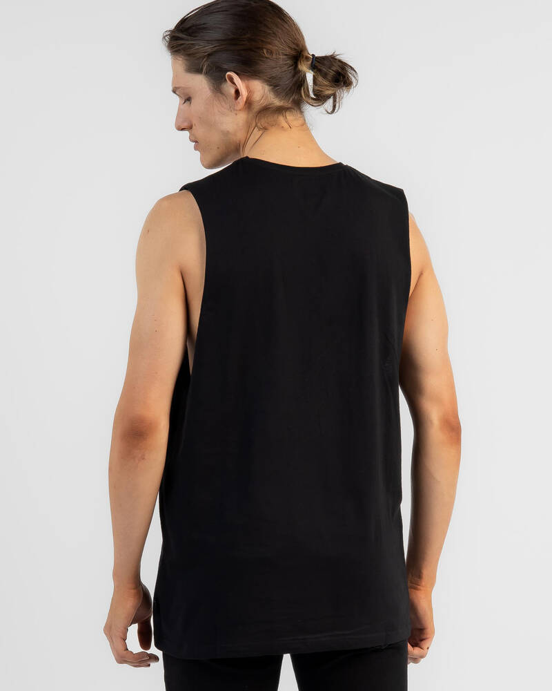 Lucid Angled Muscle Tank for Mens