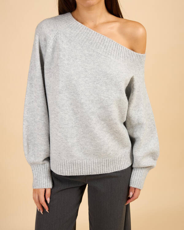 Ava And Ever Megi Off Shoulder Knit Jumper for Womens