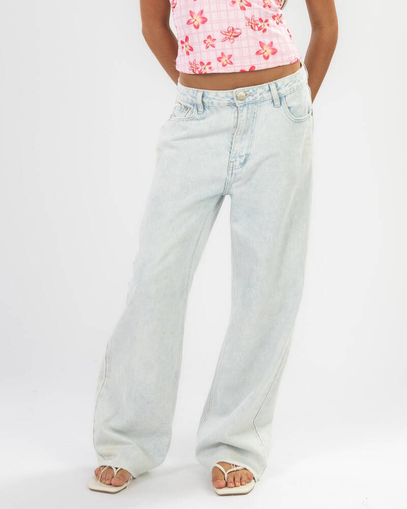 DESU Girls' Alice Straight Leg Jeans for Womens