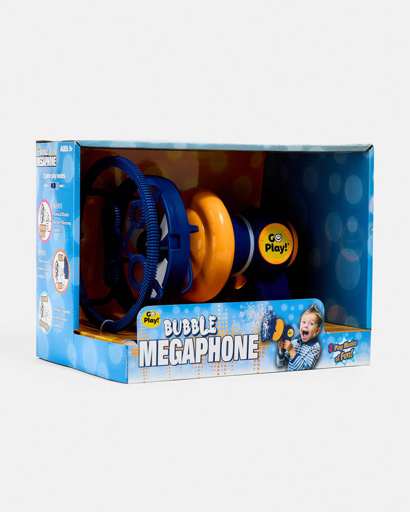 Go Play! Bubble Megaphone for Unisex
