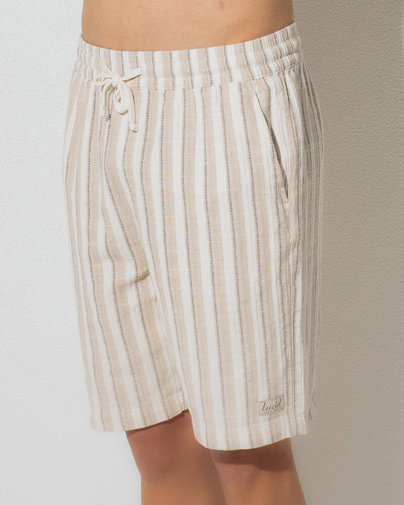 Lucid Relic Elastic Waist Shorts for Mens