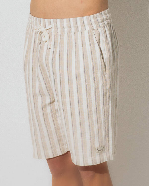 Lucid Relic Elastic Waist Shorts for Mens