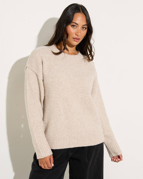 Sonic Crew Neck Knit Jumper