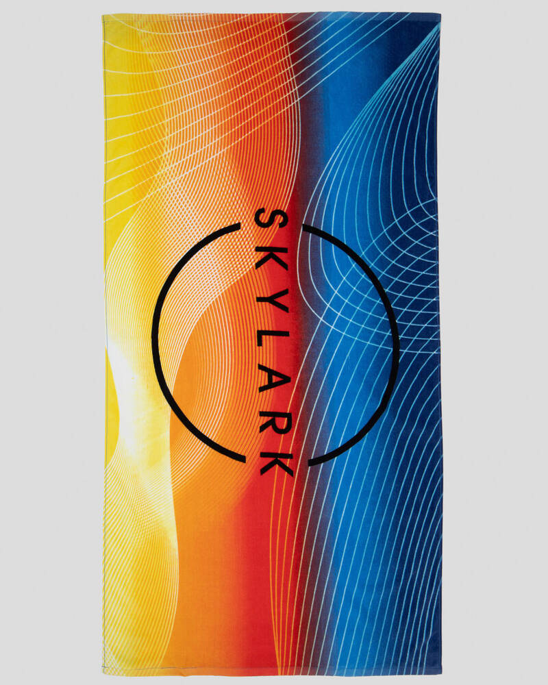 Skylark Detected Towel for Mens