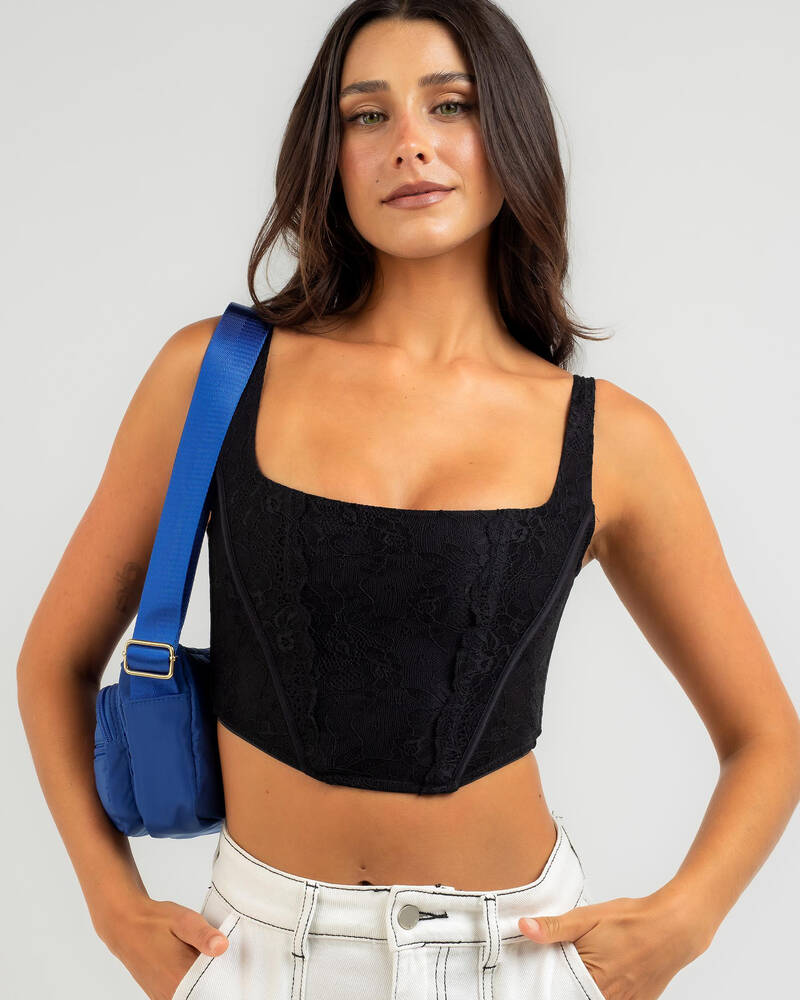 Secret Wishes Shanni Corset Top for Womens