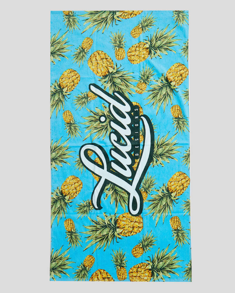 Lucid Pineapples Towel for Mens