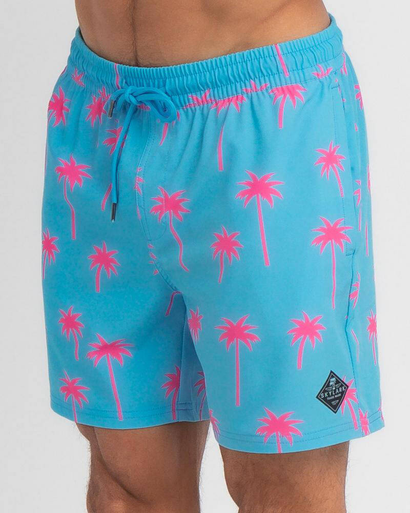 Skylark Fluro Tropics Mully Shorts for Mens