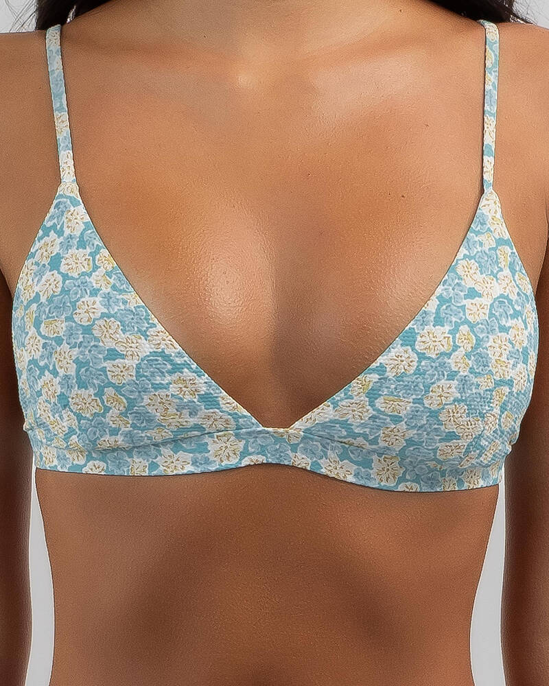 Rhythm Sunburst Floral Bralette Bikini Top for Womens