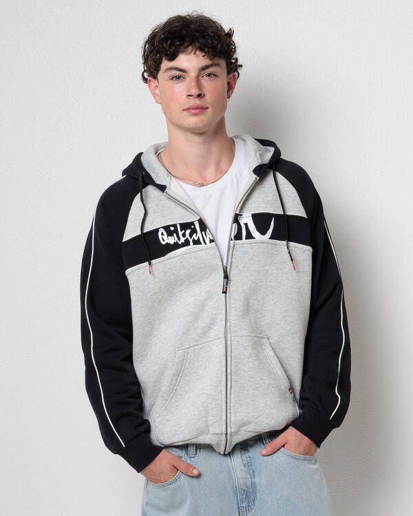 Quiksilver YG Operator Zip Through Hoodie for Mens