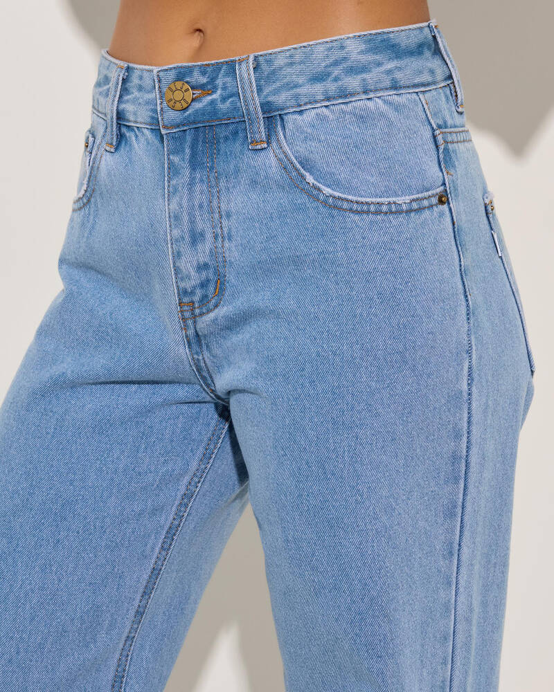 DESU Alice Straight Leg Jeans for Womens