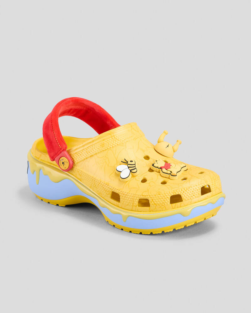 Crocs Winnie the Pooh Classic Platform Clogs for Unisex