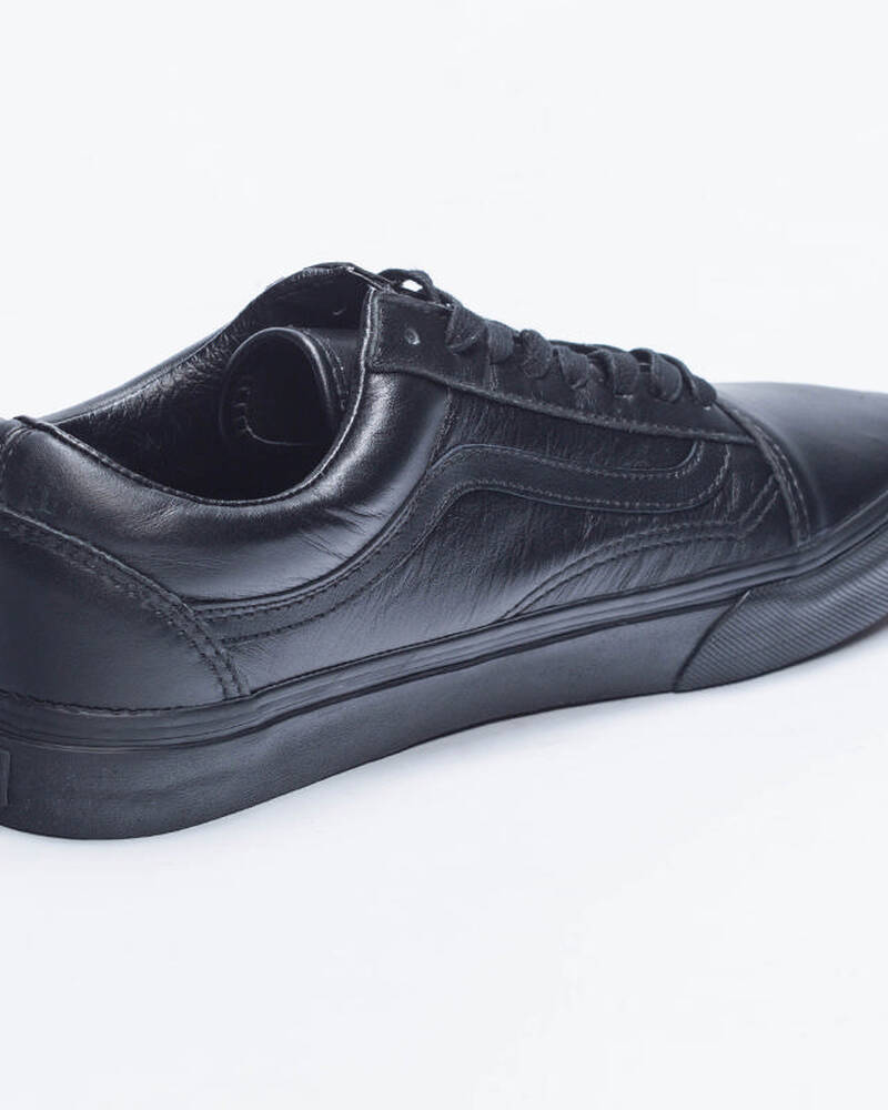 Vans Mens Old Skool Leather Shoes for Mens