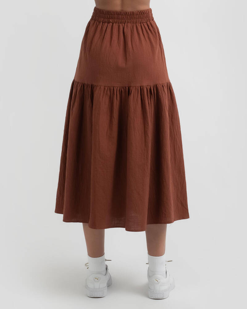 Thanne Beth Midi Skirt for Womens