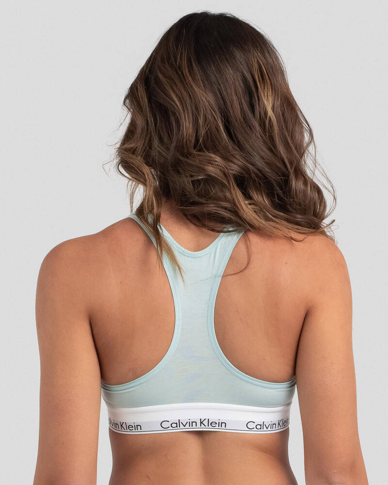 Calvin Klein Cotton Unlined Bralette for Womens