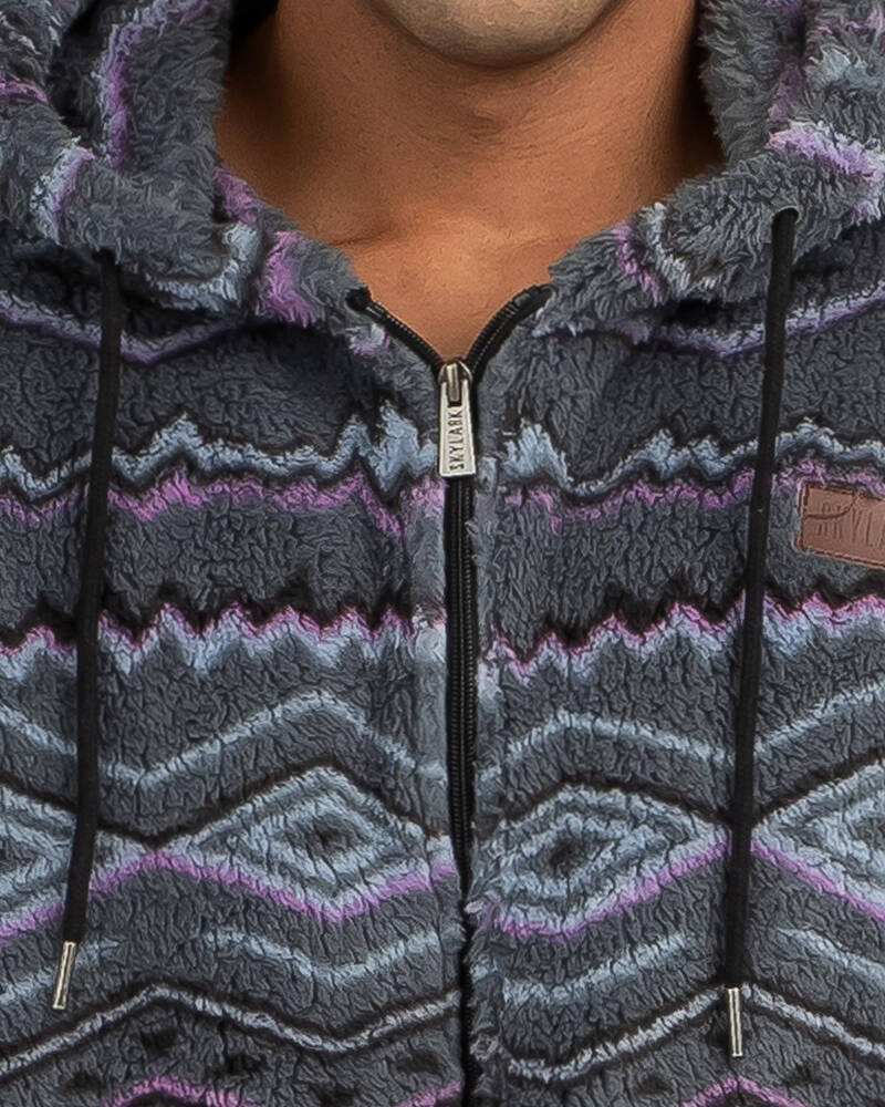 Skylark Incan Zip Through Hoodie for Mens