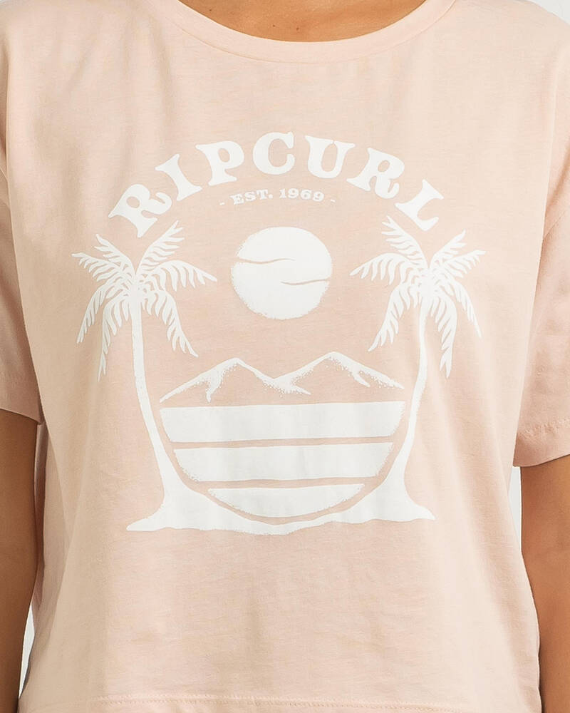 Rip Curl Playabella Crop T-Shirt for Womens