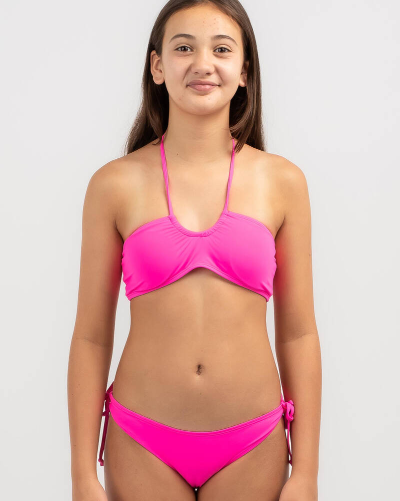 Topanga Girls' Louise Bandeau Bikini Set for Womens