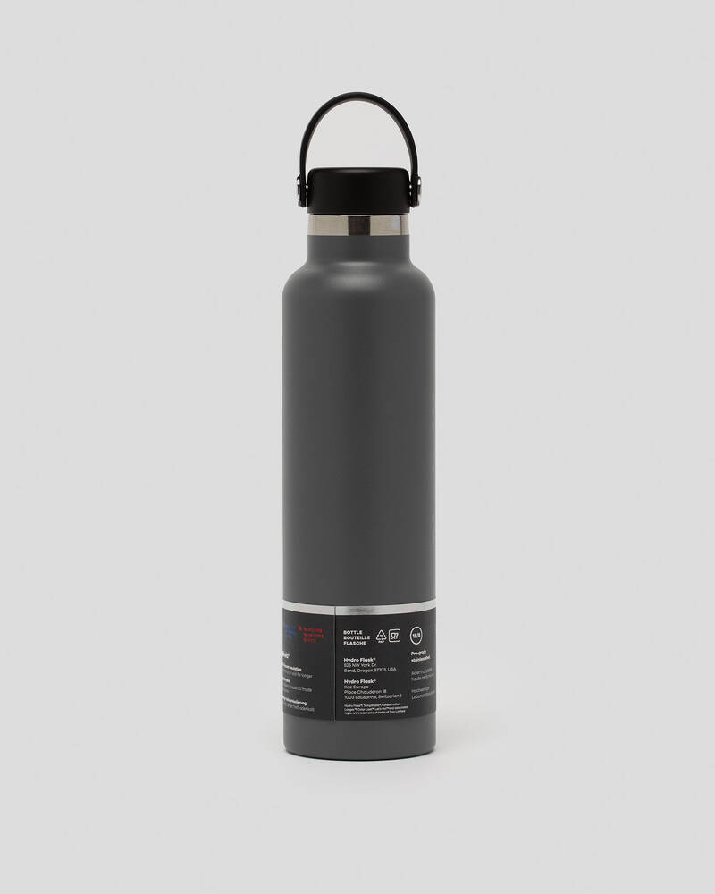 Shop Hydro Flask 24oz Standard Mouth Drink Bottle In Stone Fast