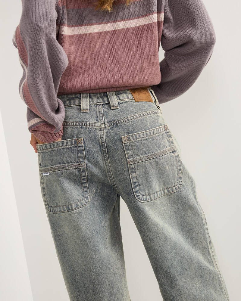 Rusty Lucy Loose Low Rise Jeans for Womens