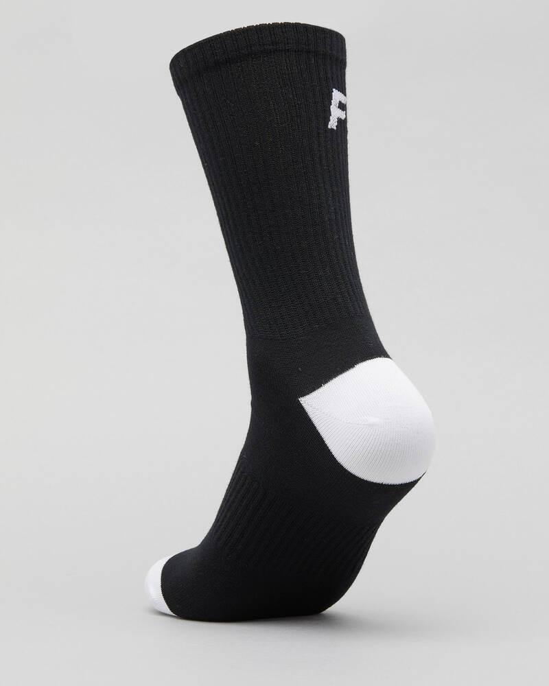 Fox Legacy Moth Crew Socks 5 Pack for Mens