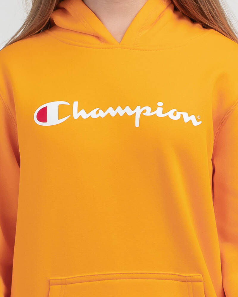 Champion Girls' Logo Hoodie for Womens