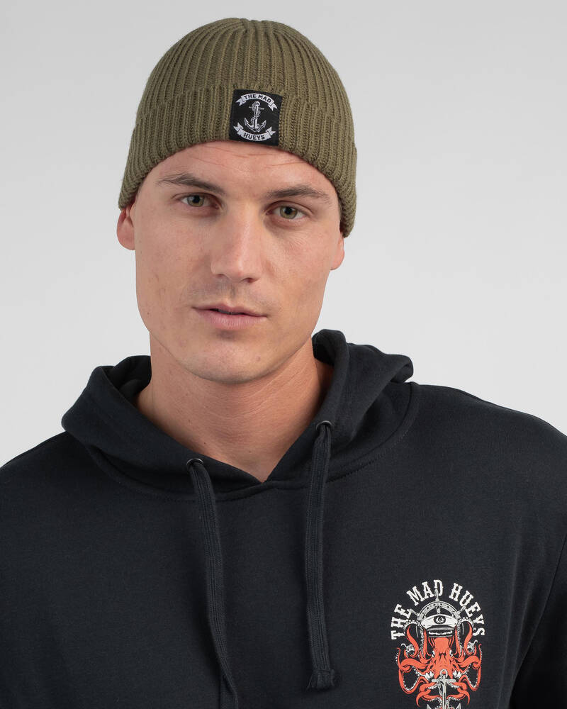 The Mad Hueys Anchor Warfie Beanie for Mens