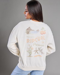 Rip Curl Cala Vadella Heritage Crew Sweatshirt for Womens image number null