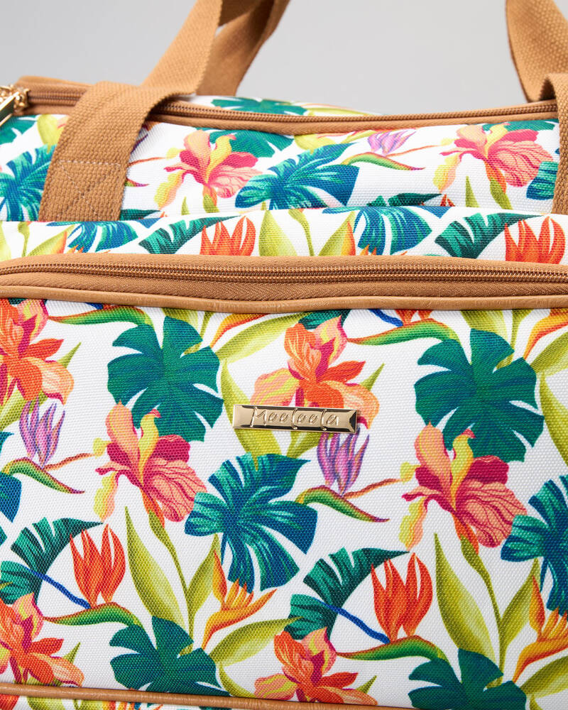 Mooloola Bloom Small Wheeled Travel Bag for Womens