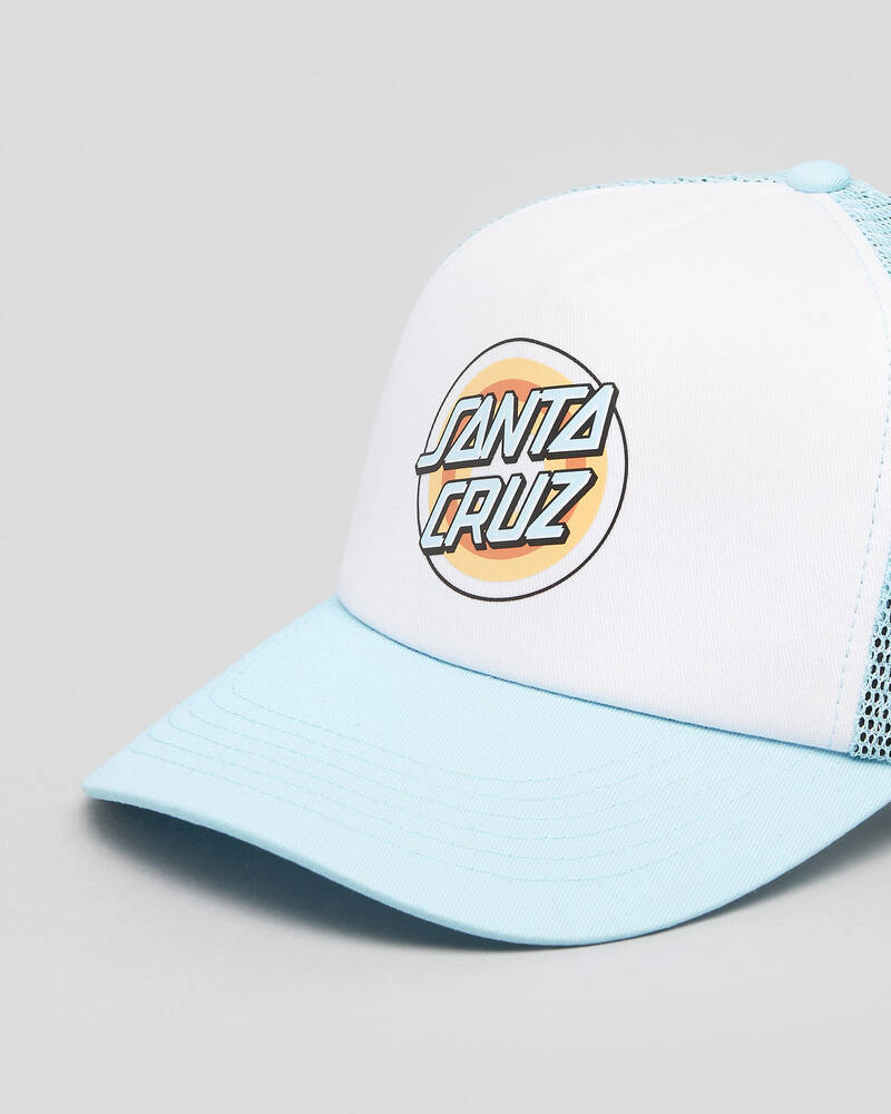 Santa Cruz Absent Gleam Dot Trucker Cap for Womens