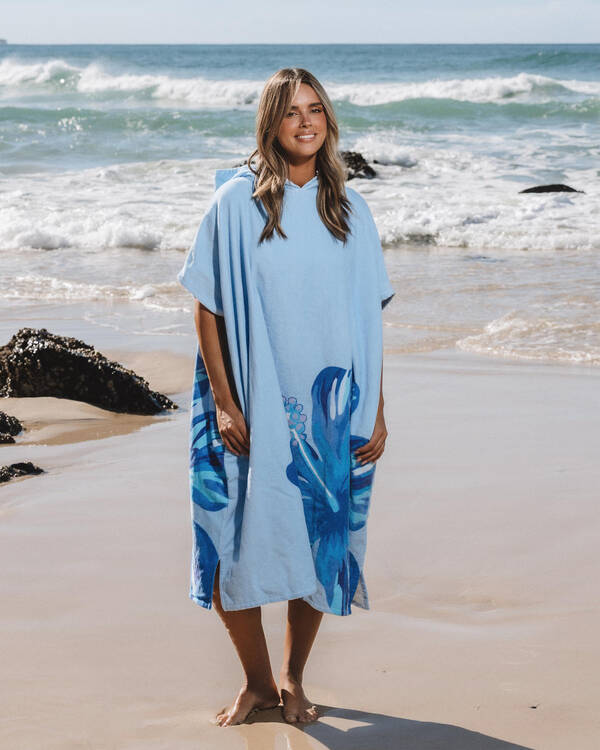 Topanga Tropic Hooded Towel for Womens