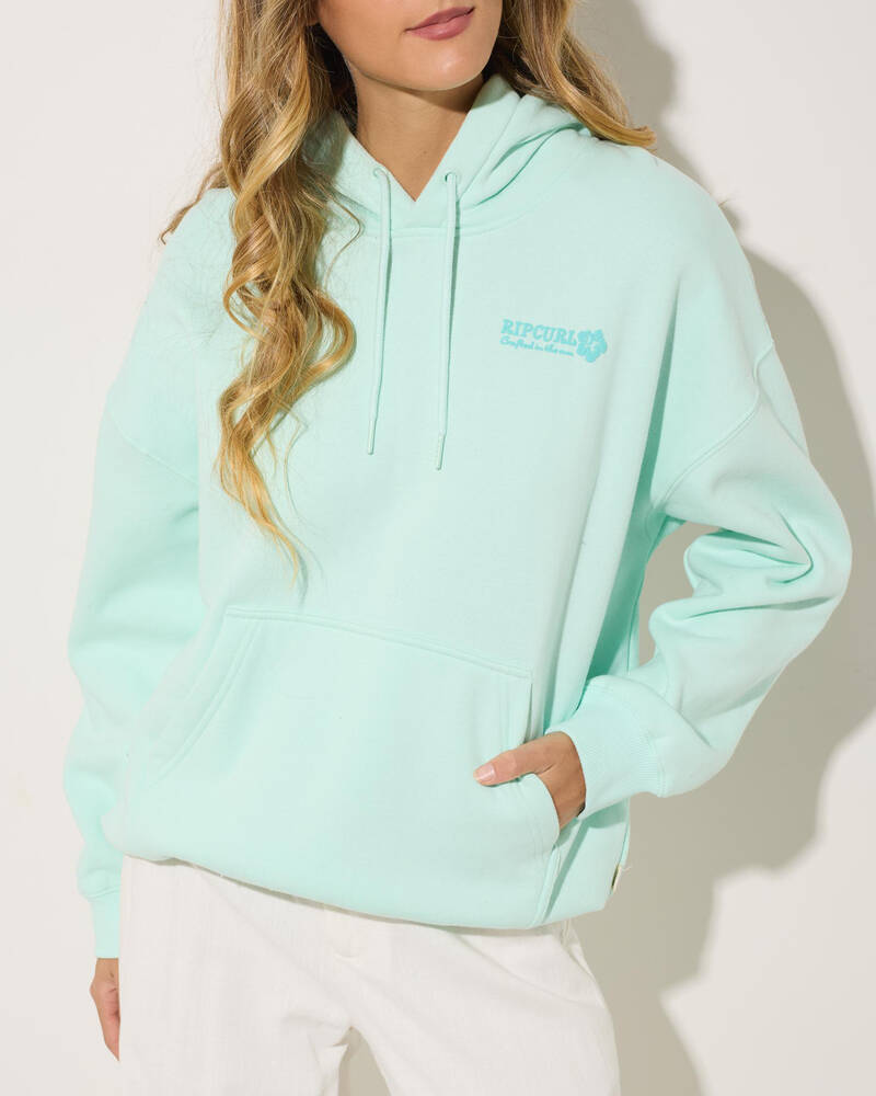 Rip Curl Surf Party Puff Heritage Hoodie for Womens