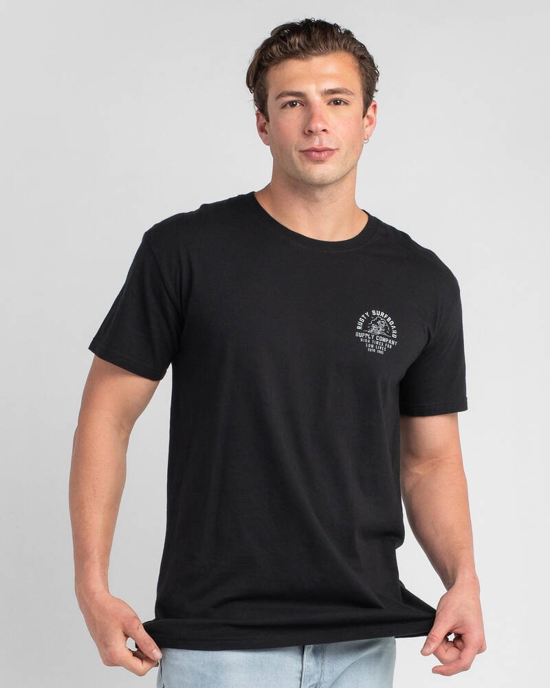 Rusty High Times T-Shirt for Mens