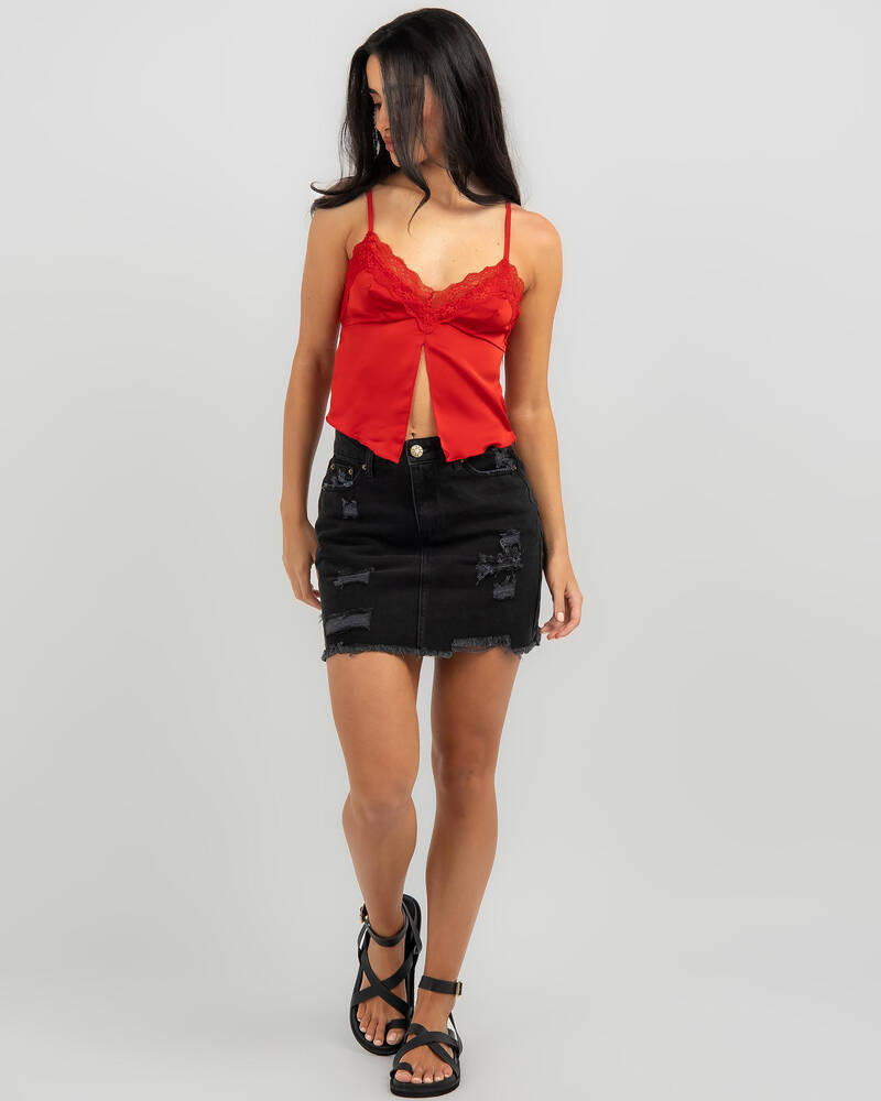 Ava And Ever Wilhelmina Lace Cami Top for Womens