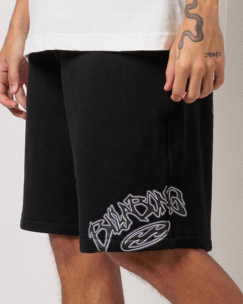 Billabong Bad Dog Fleece Shorts for Mens