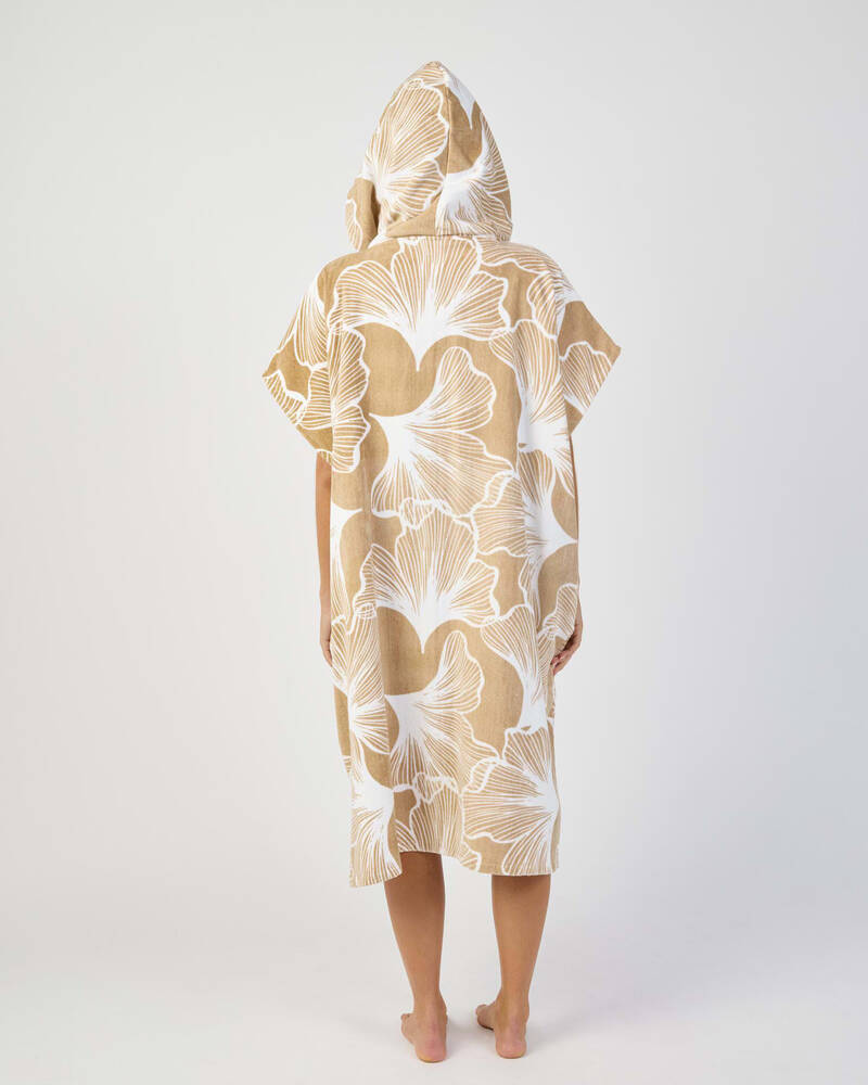Topanga Flora Hooded Towel for Womens
