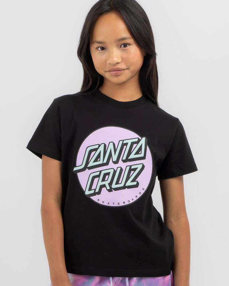 Santa Cruz Girls' Other Dot Front T-Shirt for Womens