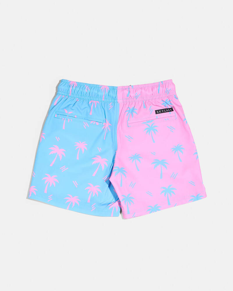 Skylark Toddlers' Palm Parade Elastic Waist Shorts for Mens