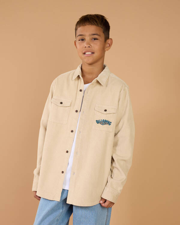 Boys' Bong Days Cord Long Sleeve Shirt