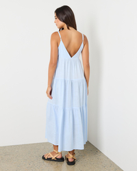 Rhythm Classic Tiered Midi Dress for Womens image number null