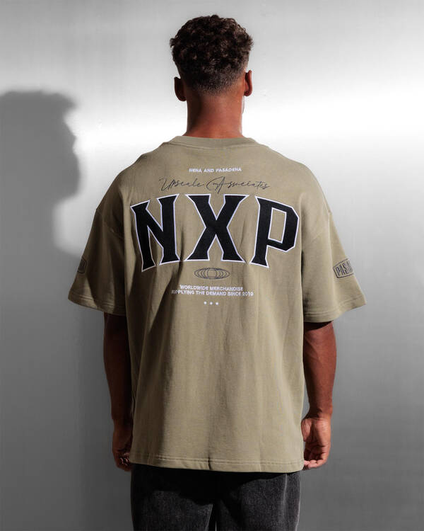 Nena & Pasadena Khaor Loopback Raport T-Shirt for Mens