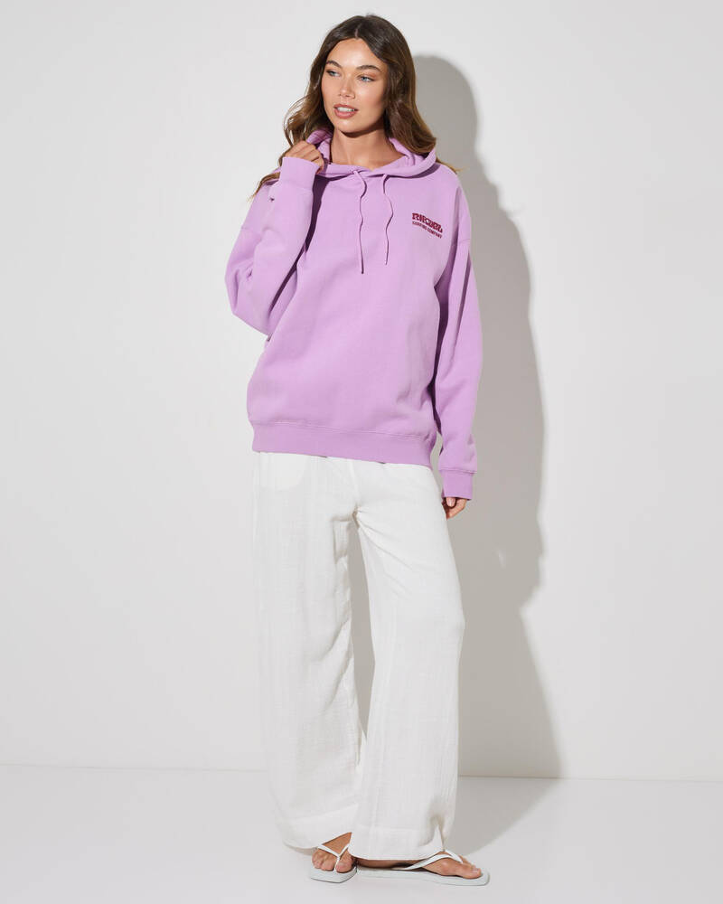 Rip Curl Surf Puff Heritage Hoodie for Womens