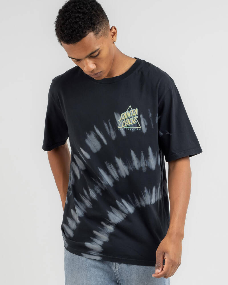 Santa Cruz Lined Not A Dot Chest T-Shirt for Mens