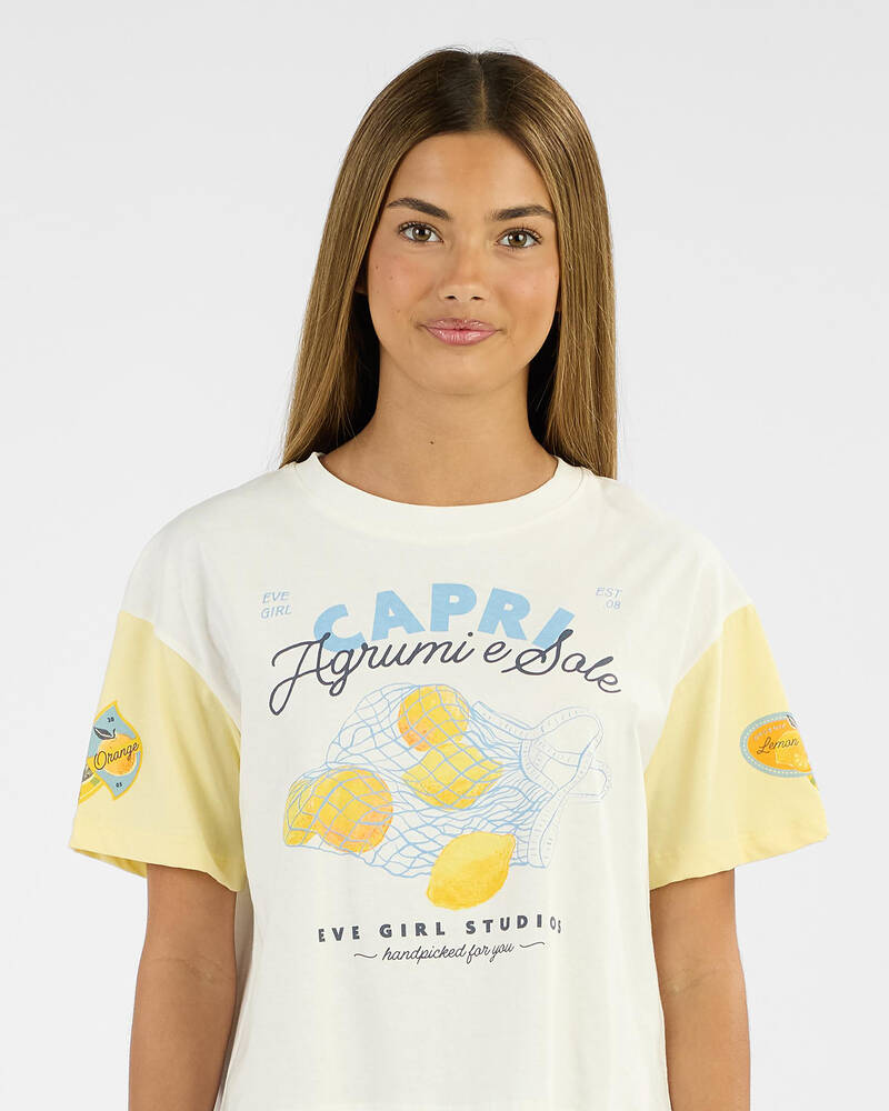 Eve Girl Girls' Capri T-Shirt for Womens