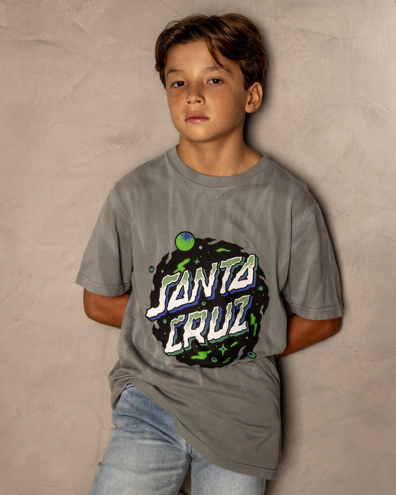Santa Cruz Boys' Wooten Ominous Dot T-Shirt for Mens